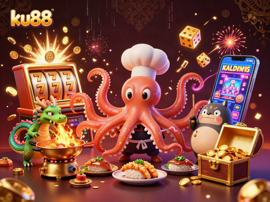 Experience thrilling casino action with ku88, featuring interactive characters and dynamic gambling elements.
