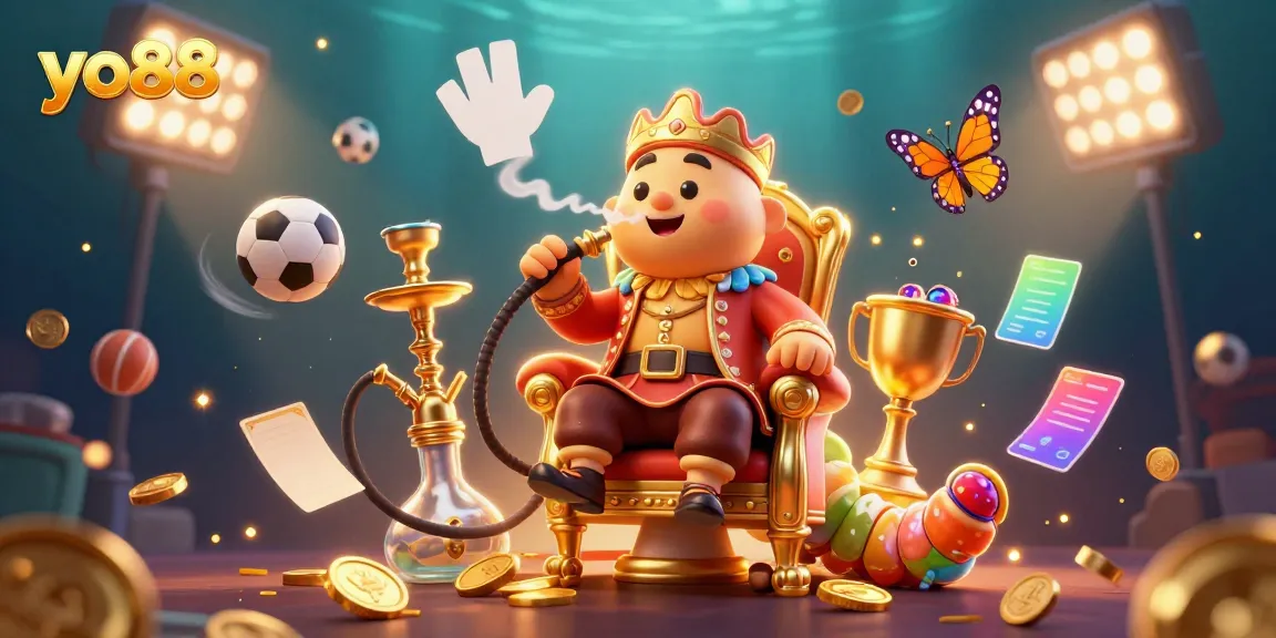 Experience vibrant 3D gaming action at yo88, featuring casino elements and dynamic sports themes.