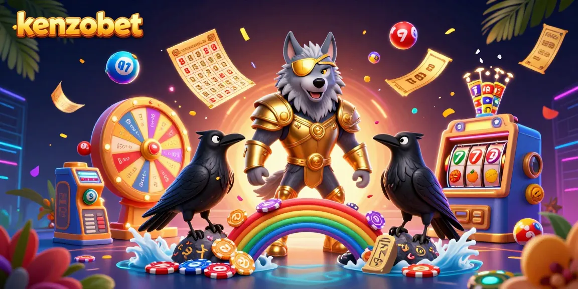 Play kenzobet games with vibrant casino elements creating an immersive gaming adventure.
