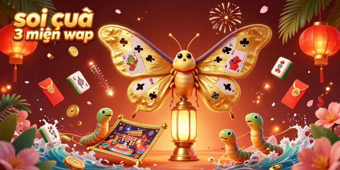 Engage with vibrant casino visuals through soi cầu 3 miền wap, where an atlas moth flutters above rich, dynamic elements.