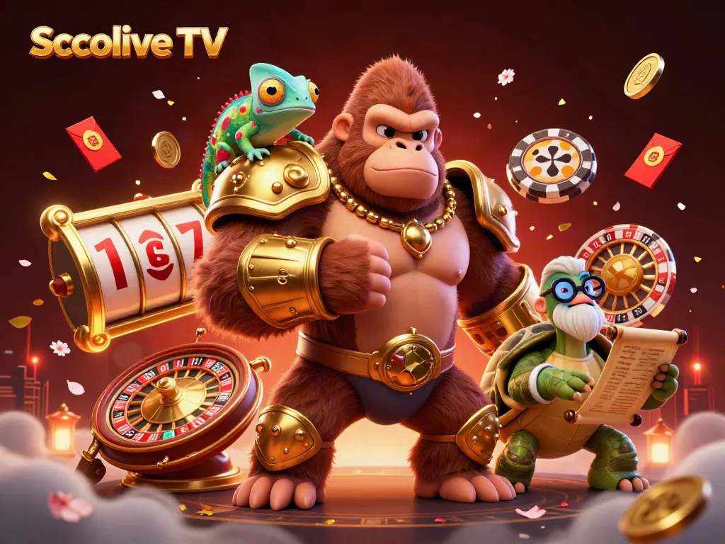 Experience thrilling gameplay with Socolive TV's engaging characters and vibrant casino elements