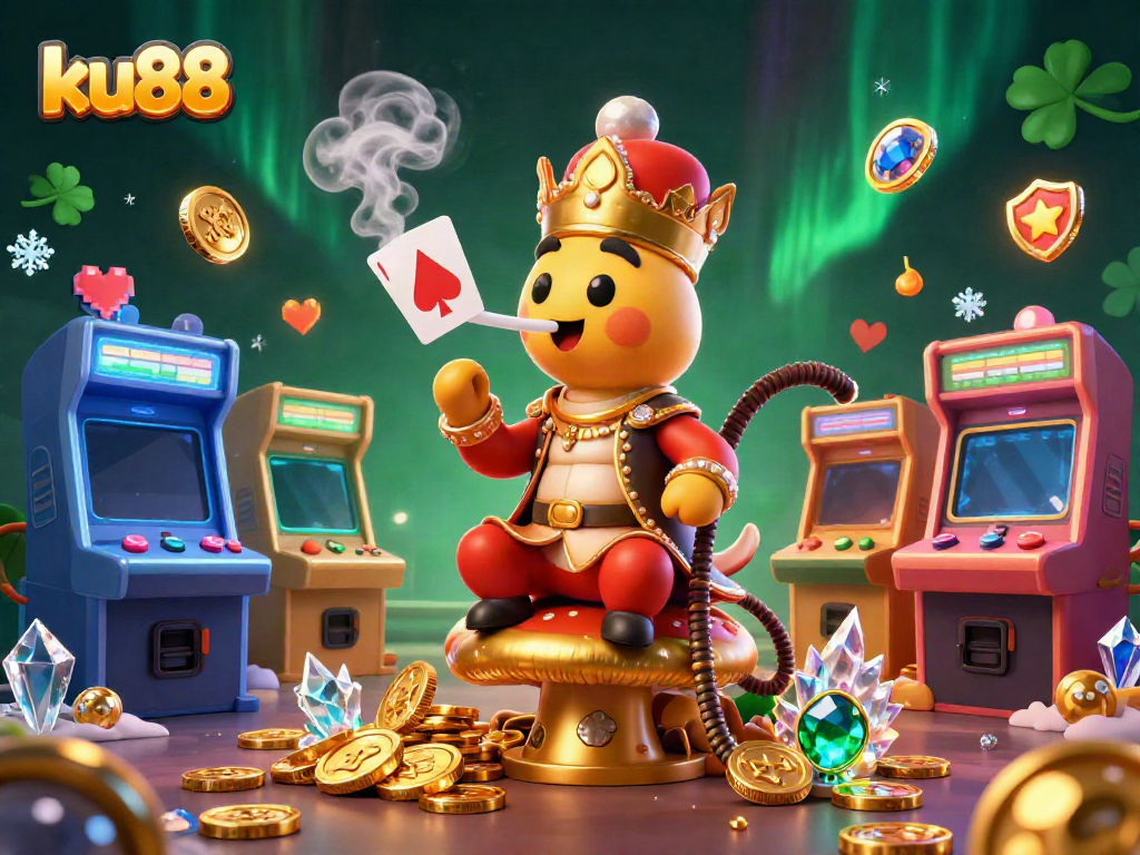 Experience exhilarating gaming moments with ku88 featuring vibrant characters, casino elements, and rich details.