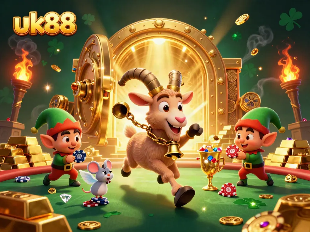 Join the fun at uk88's holiday-horror casino with festive characters and dynamic game elements.